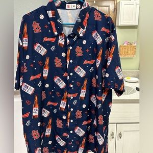 St. Louis Cardinals button up shirt